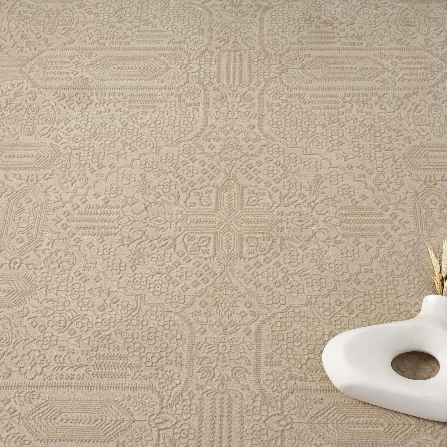 Natural Noble 775 Rug - Room Setting | Rug Queen Australia