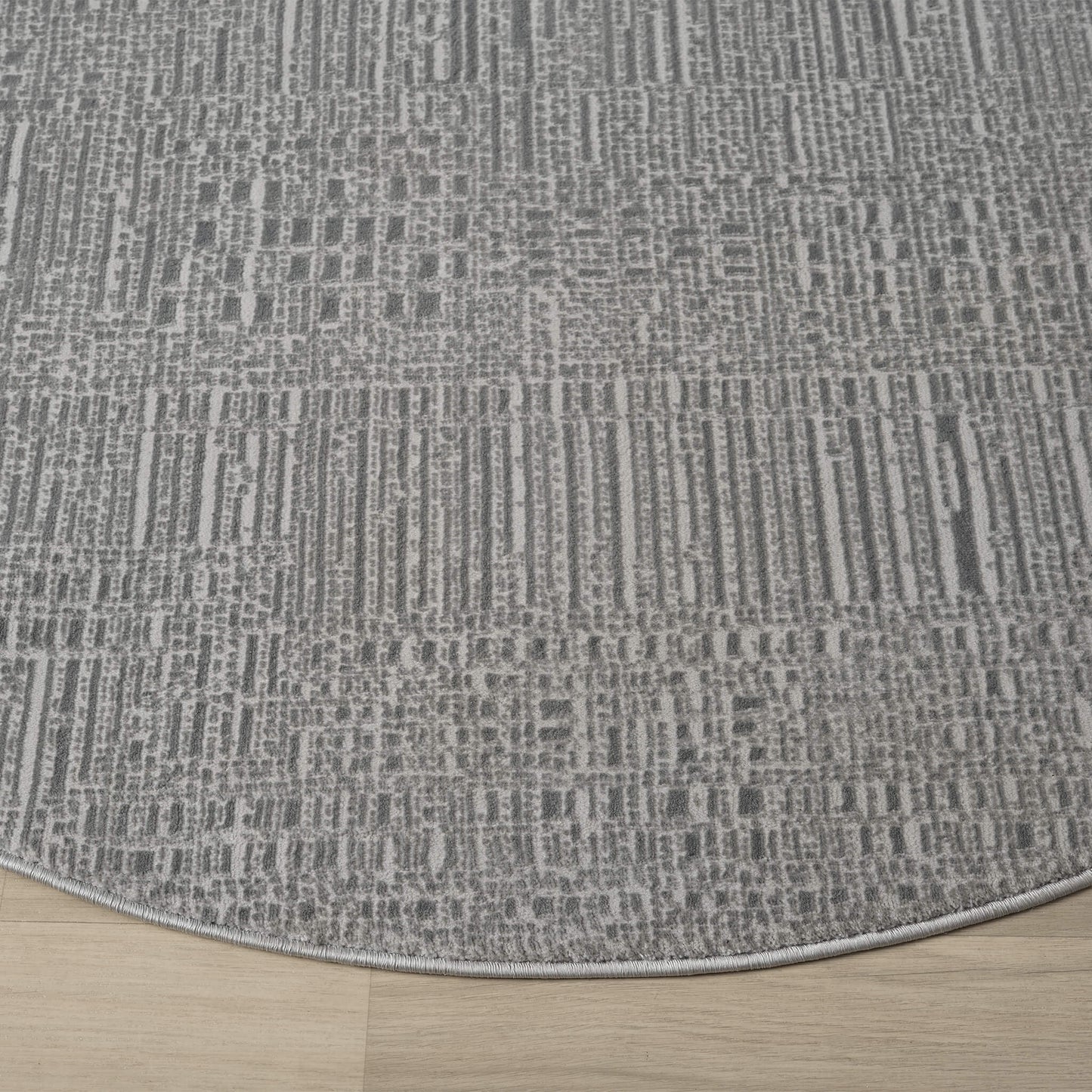 Slate Round Noble 779 Rug - Side View | Rug Queen Australia