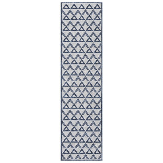 Patio 457 Indigo Runner | Rug Queen Australia