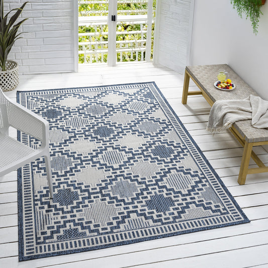 Patio 459 Arctic - Detail View | Rug Queen Australia
