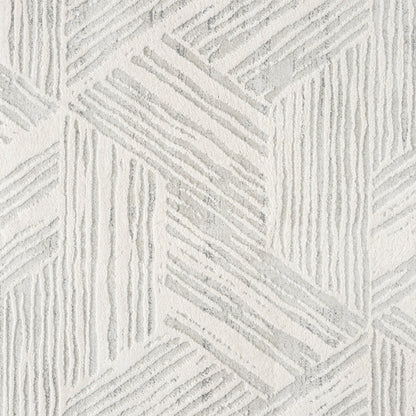 Light Grey Portland 840 Rug - Side View | Rug Queen Australia