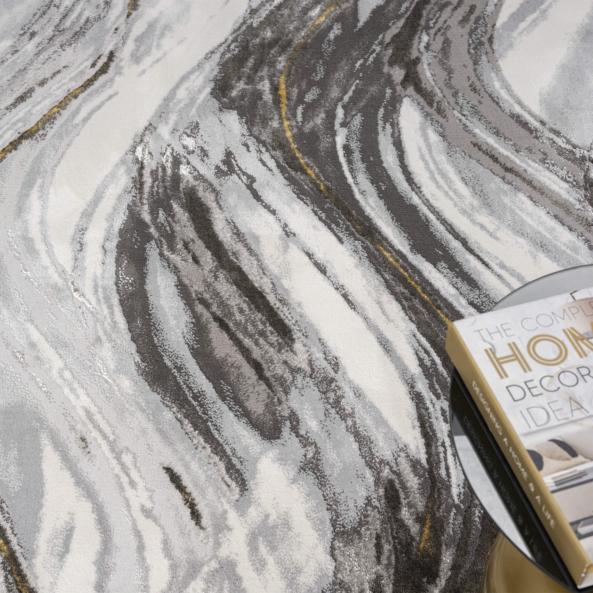 Relic 510 Slate - Room Setting | Rug Queen Australia