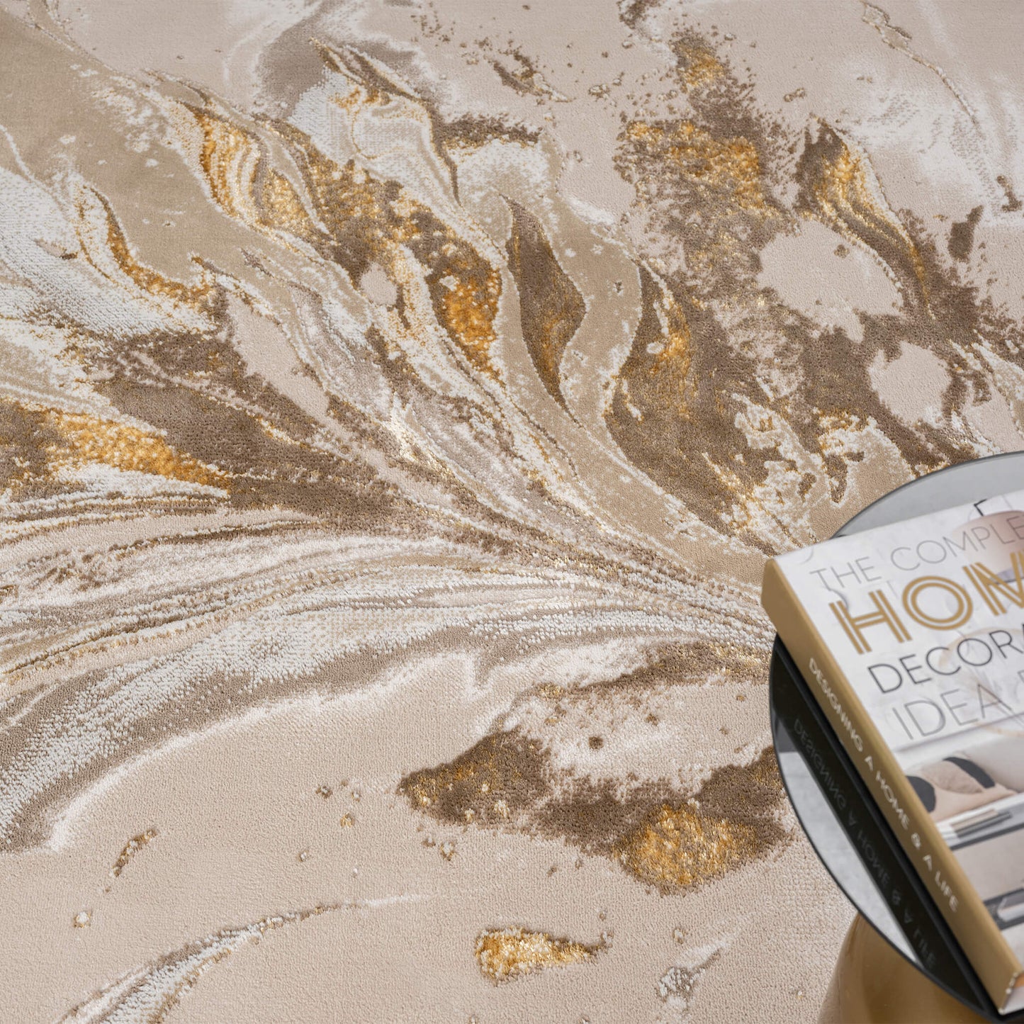 Relic 515 Gold - Room Setting | Rug Queen Australia