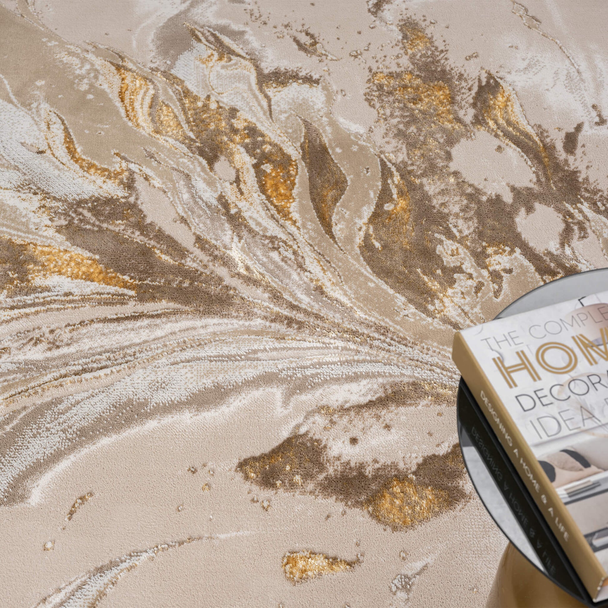 Relic 515 Gold - Room Setting | Rug Queen Australia