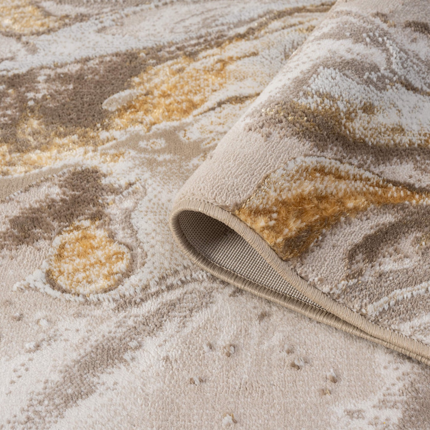 Relic 515 Gold - Corner | Rug Queen Australia