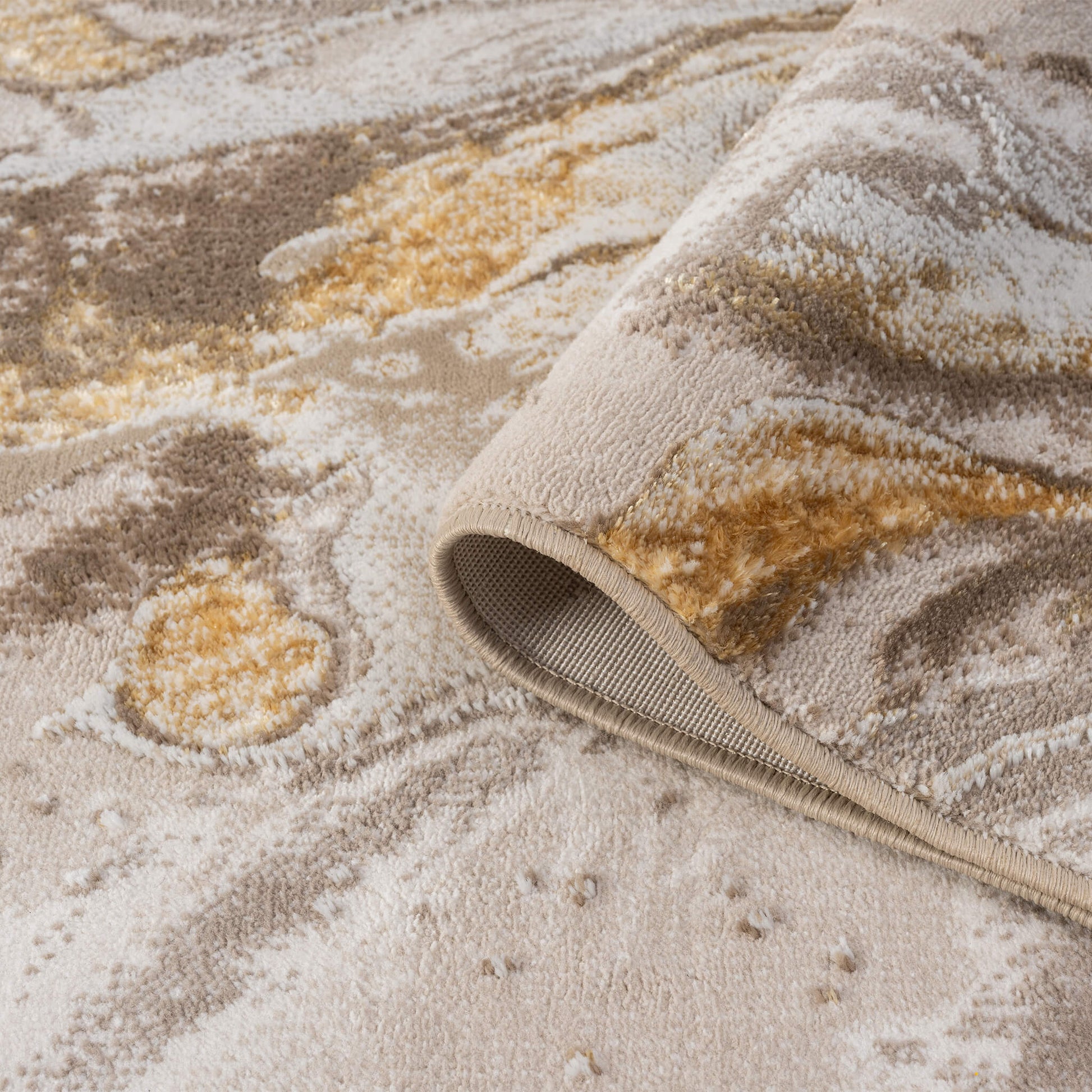 Relic 515 Gold - Corner | Rug Queen Australia