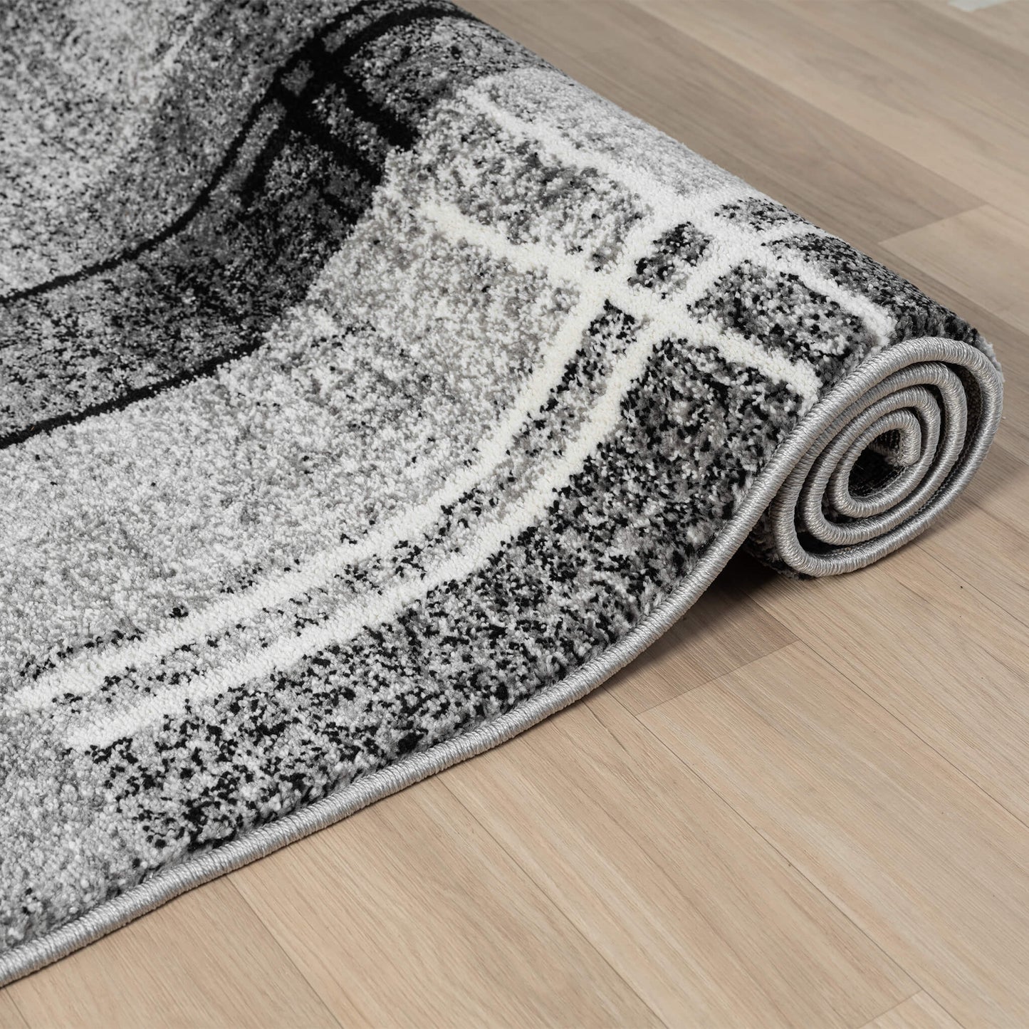 Grey Slate 768 Rug - Angle | Rug Queen Australia