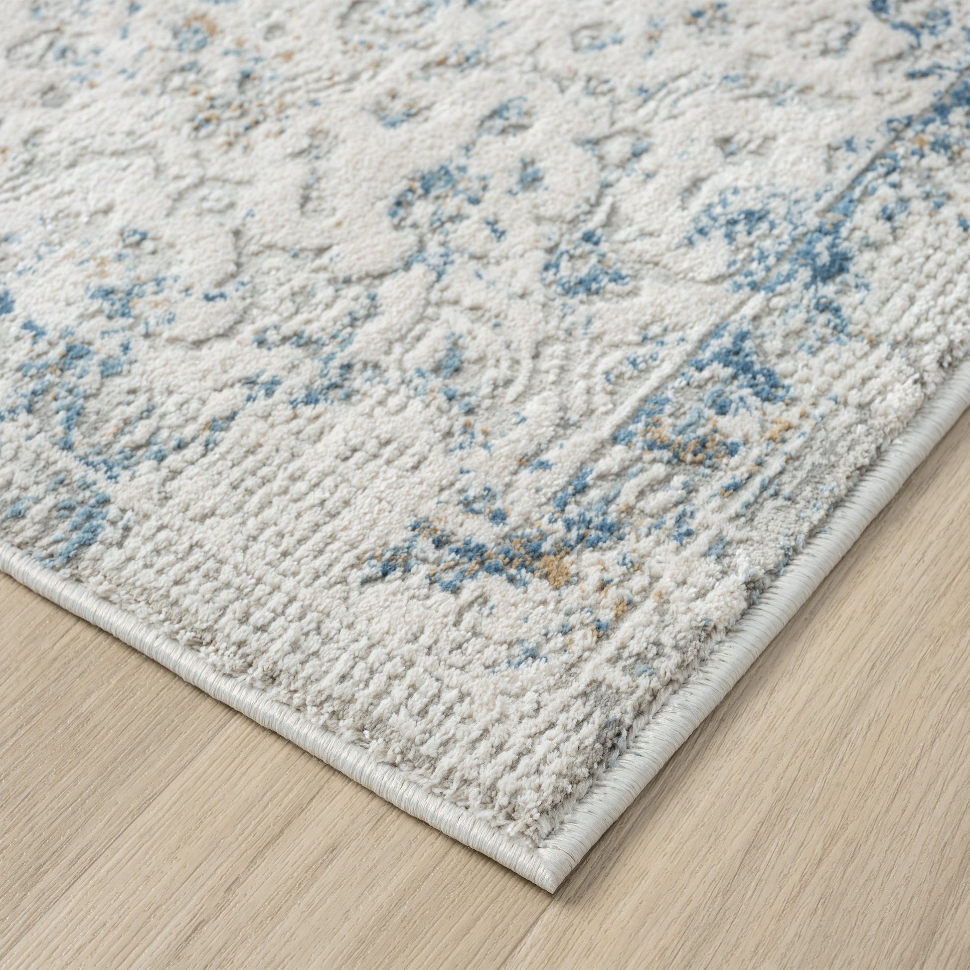Light Grey Stella 517 Rug - Close Up | Rug Queen Australia
