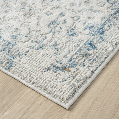 Light Grey Stella 517 Rug - Close Up | Rug Queen Australia