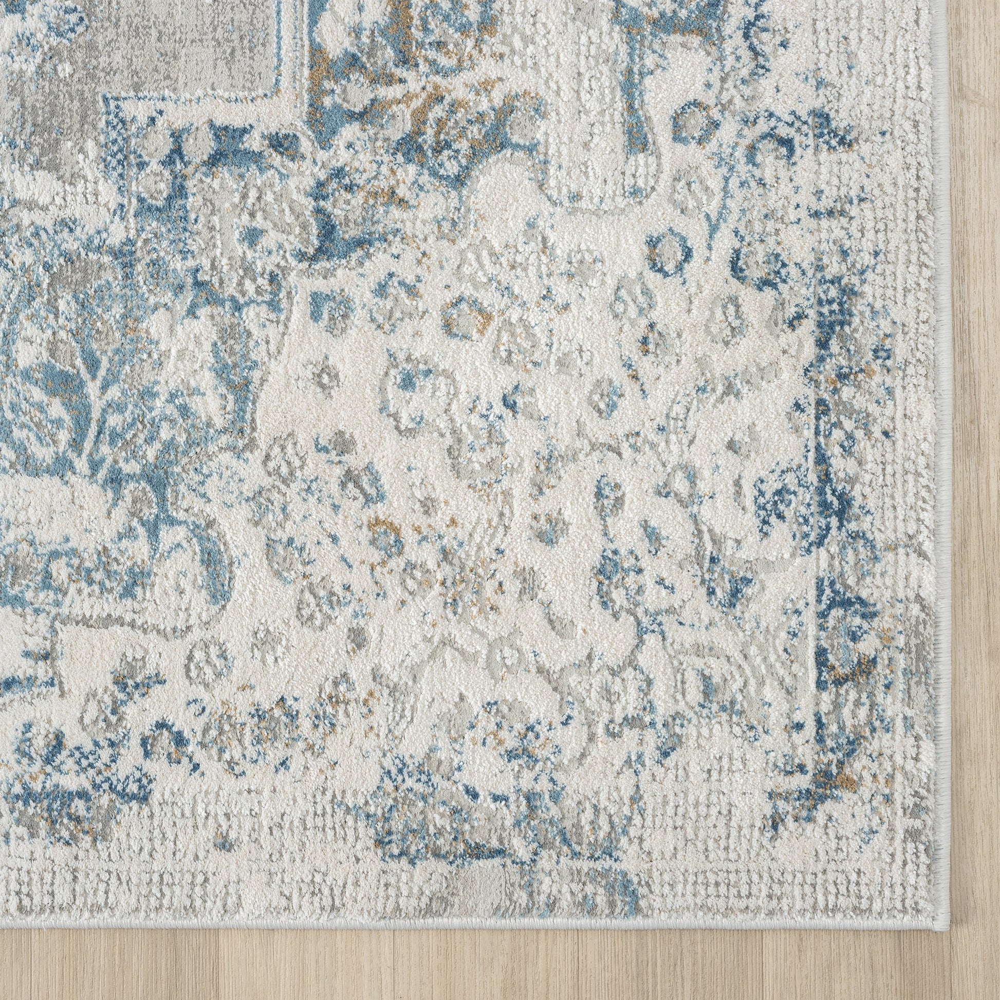 Light Grey Stella 517 Rug - Texture | Rug Queen Australia