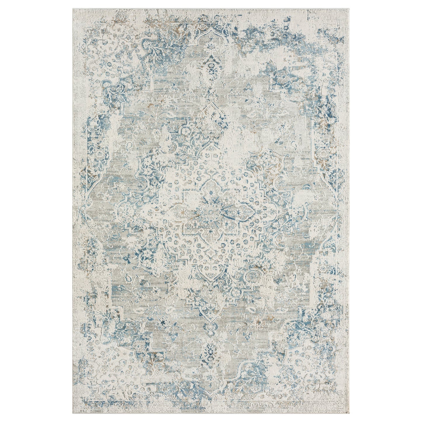 Light Grey Stella 517 Rug | Rug Queen Australia