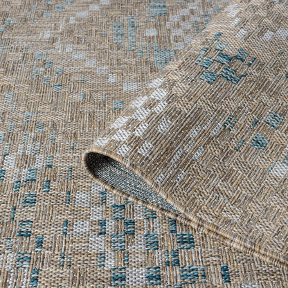 Ash Terrace 550 Hallway Runner Rug - Corner | Rug Queen Australia