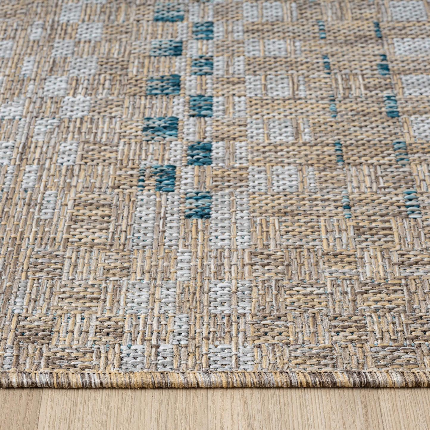 Ash Terrace 550 Hallway Runner Rug - Styled | Rug Queen Australia