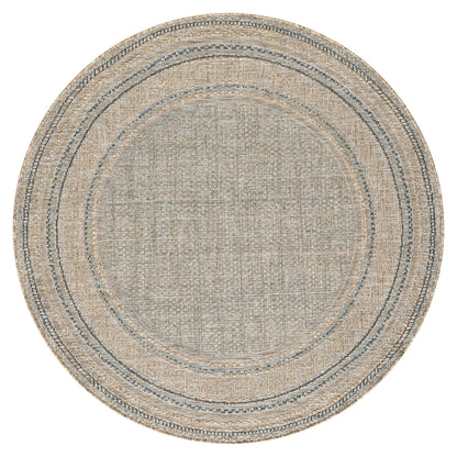 Olive Round Terrace 553 Rug | Rug Queen Australia