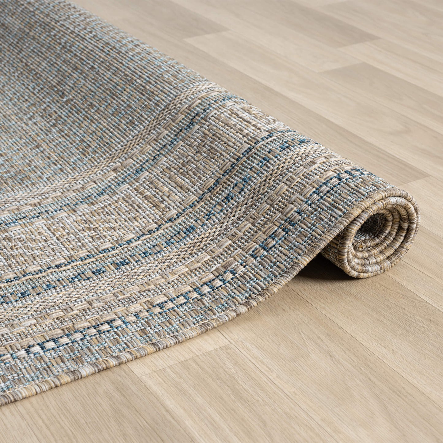 Olive Terrace 553 Hallway Runner Rug - Angle | Rug Queen Australia