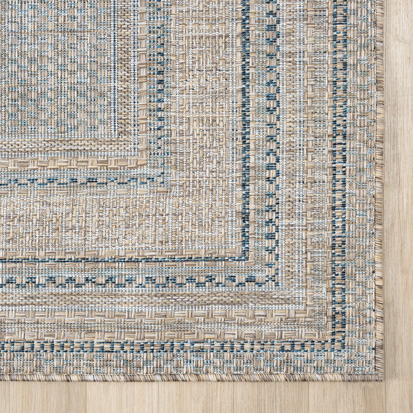Olive Terrace 553 Hallway Runner Rug - Close Up | Rug Queen Australia