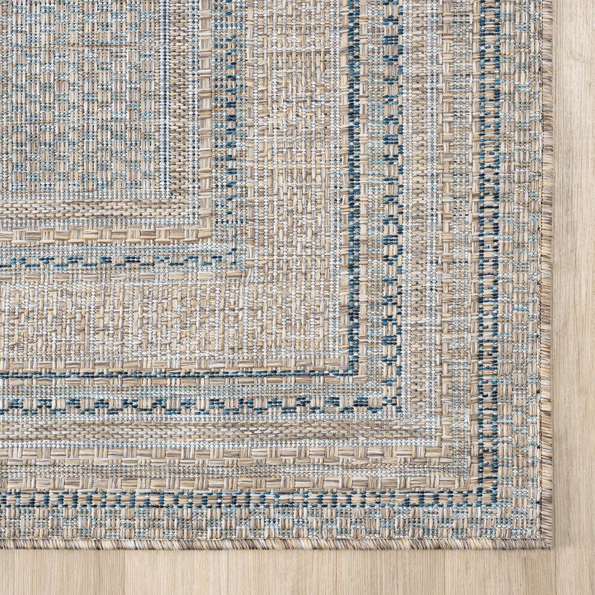 Olive Terrace 553 Hallway Runner Rug - Close Up | Rug Queen Australia