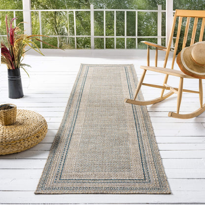 Olive Terrace 553 Hallway Runner Rug - Detail View | Rug Queen Australia