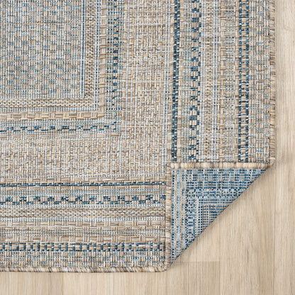 Olive Terrace 553 Hallway Runner Rug - Side View | Rug Queen Australia