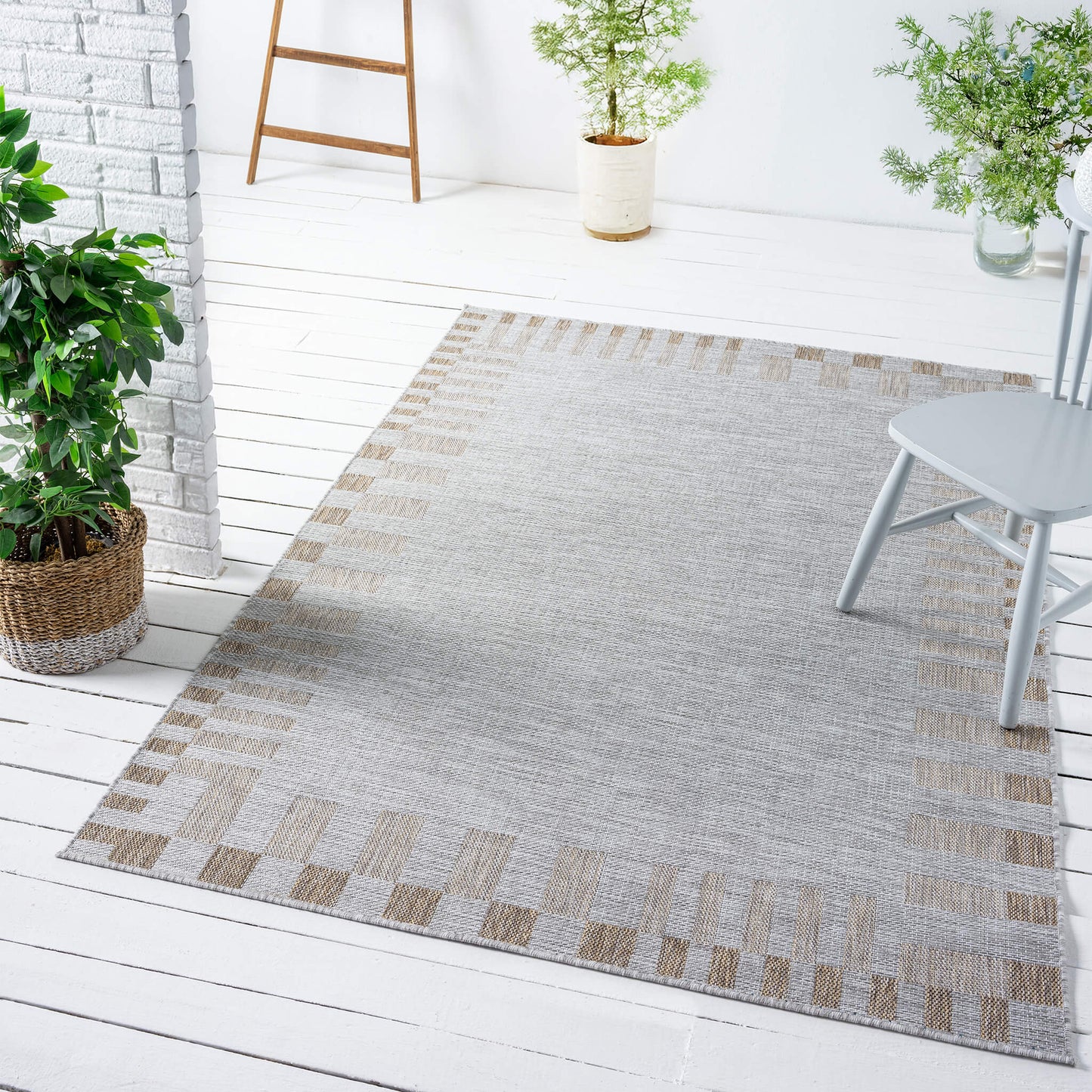 Slate Terrace 557 Rug - Detail View | Rug Queen Australia