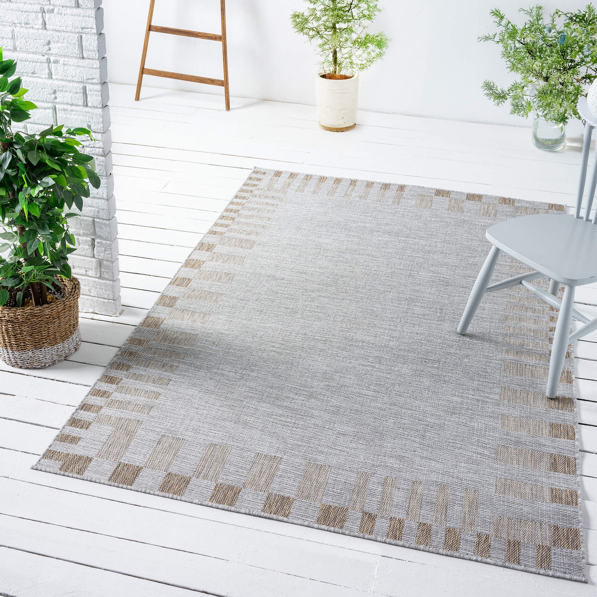 Slate Terrace 557 Rug - Detail View | Rug Queen Australia