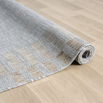 Slate Terrace 557 Rug - Angle | Rug Queen Australia