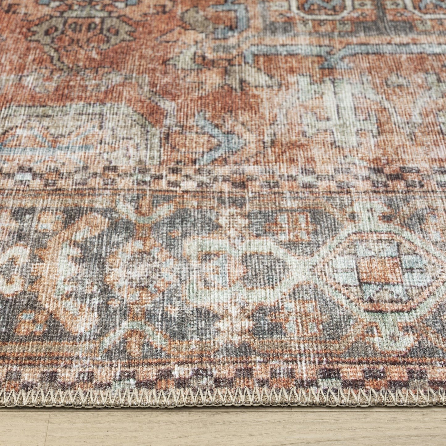 Vintage 741 Terra - Texture | Rug Queen Australia