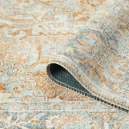 Vintage 744 Coral - Styled | Rug Queen Australia