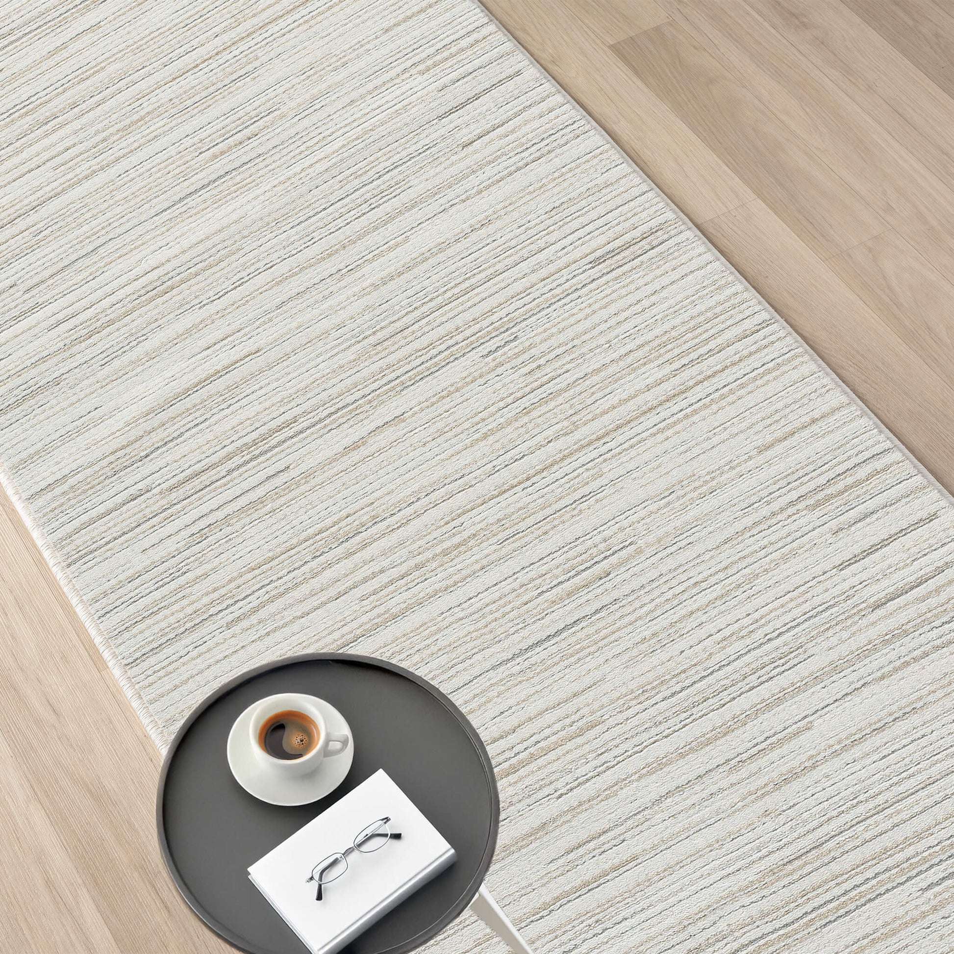 Sand Weston 732 Hallway Runner Rug - Room Setting | Rug Queen Australia