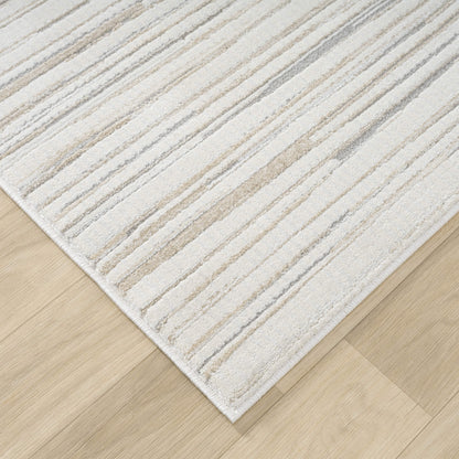 Sand Weston 732 Hallway Runner Rug - Close Up | Rug Queen Australia