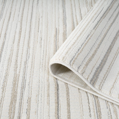 Sand Weston 732 Hallway Runner Rug - Corner | Rug Queen Australia