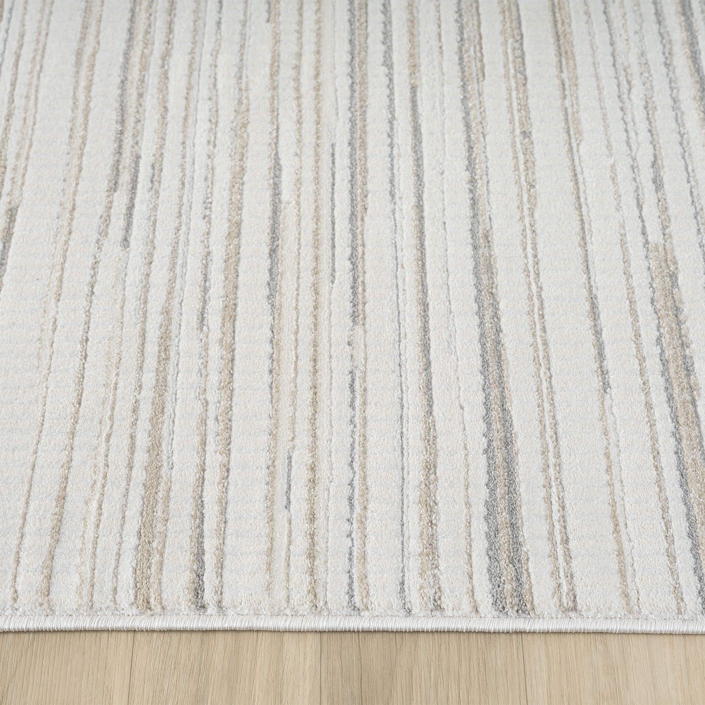 Sand Weston 732 Hallway Runner Rug - Styled | Rug Queen Australia