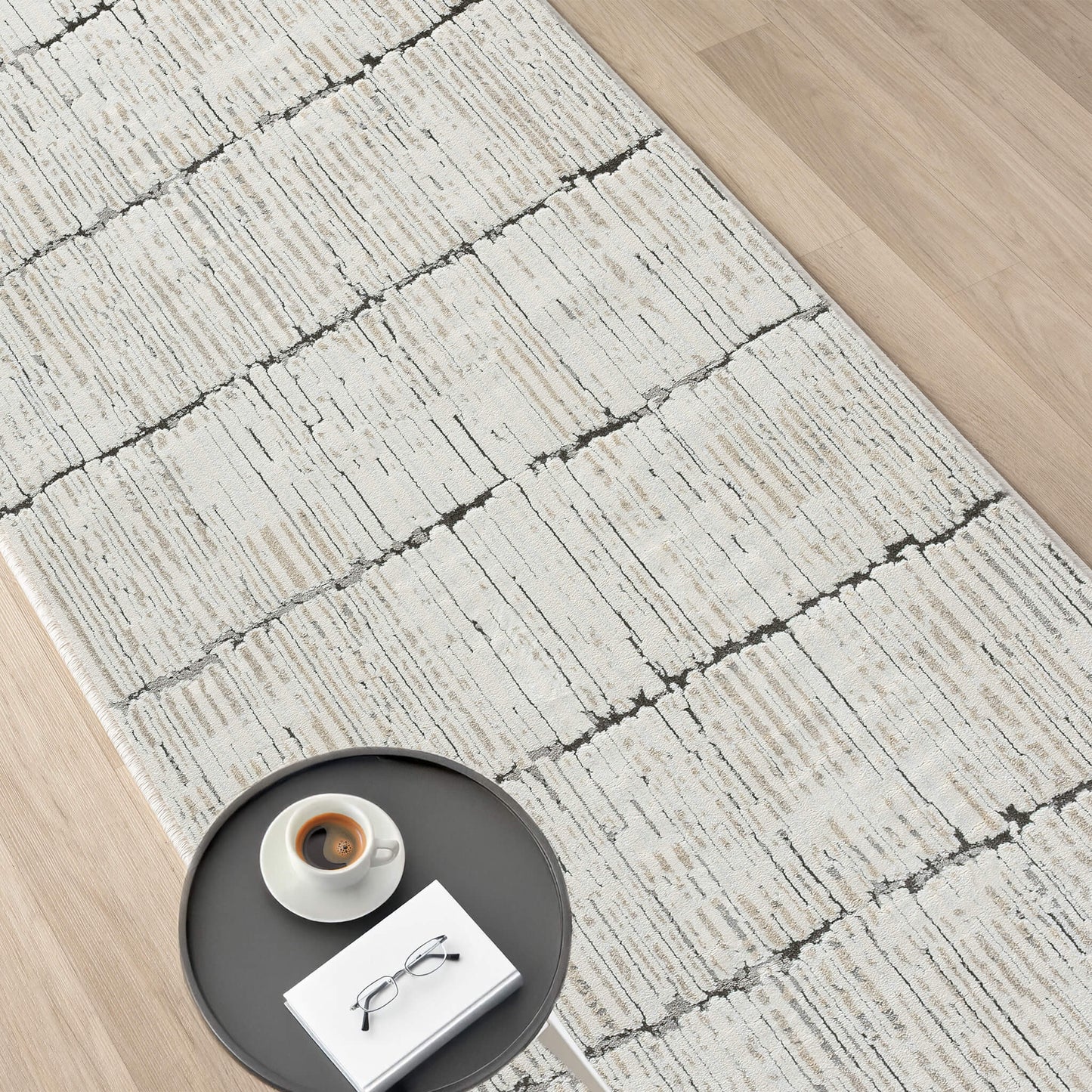 Stone Weston 733 Hallway Runner Rug - Room Setting | Rug Queen Australia