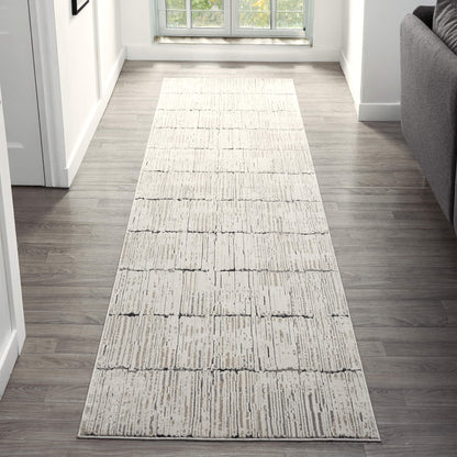 Stone Weston 733 Hallway Runner Rug - Detail View | Rug Queen Australia