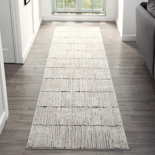 Stone Weston 733 Hallway Runner Rug - Detail View | Rug Queen Australia