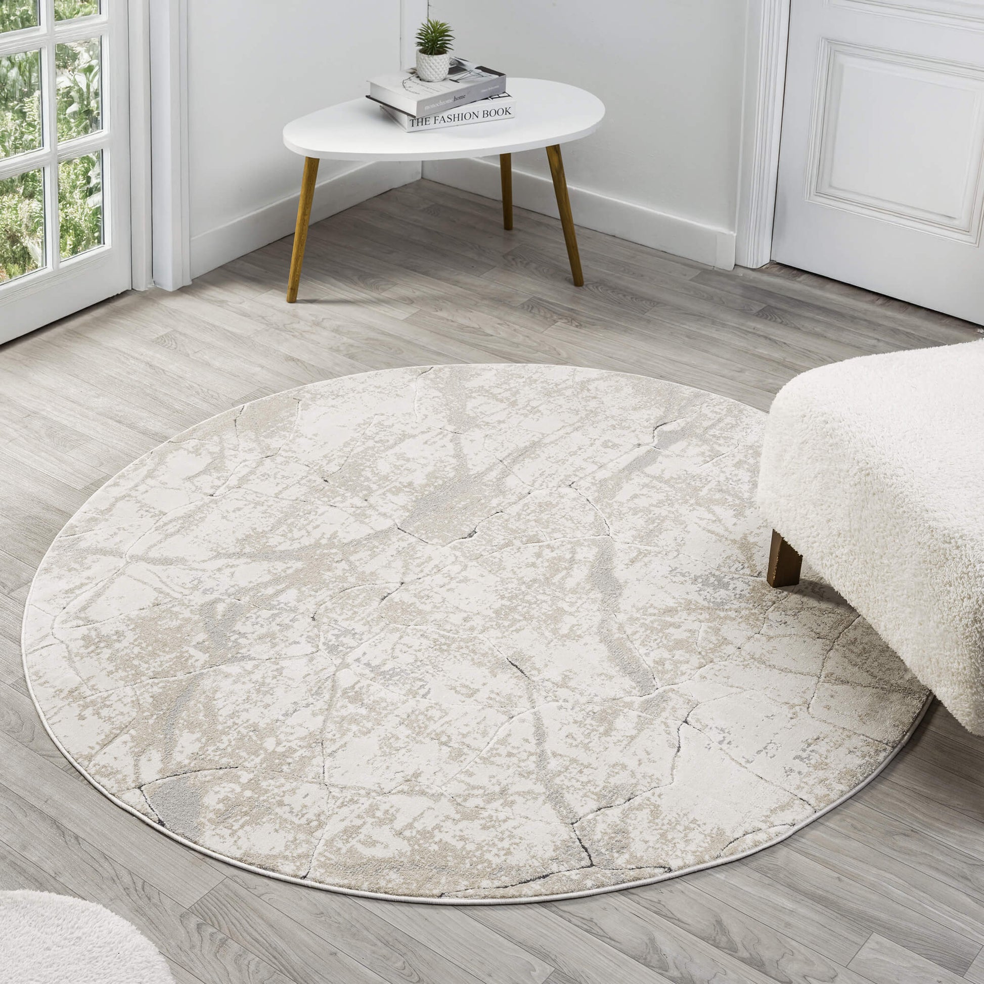 Pebble Round Weston 734 Rug - Detail View | Rug Queen Australia