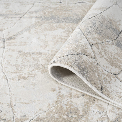 Pebble Weston 734 Hallway Runner Rug - Corner | Rug Queen Australia
