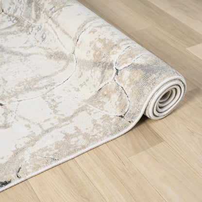 Pebble Weston 734 Hallway Runner Rug - Angle | Rug Queen Australia