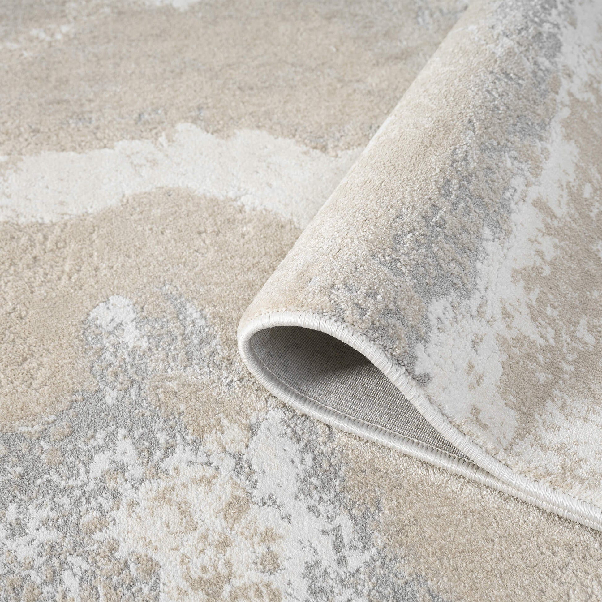 Slate Weston 735 Hallway Runner Rug - Corner | Rug Queen Australia