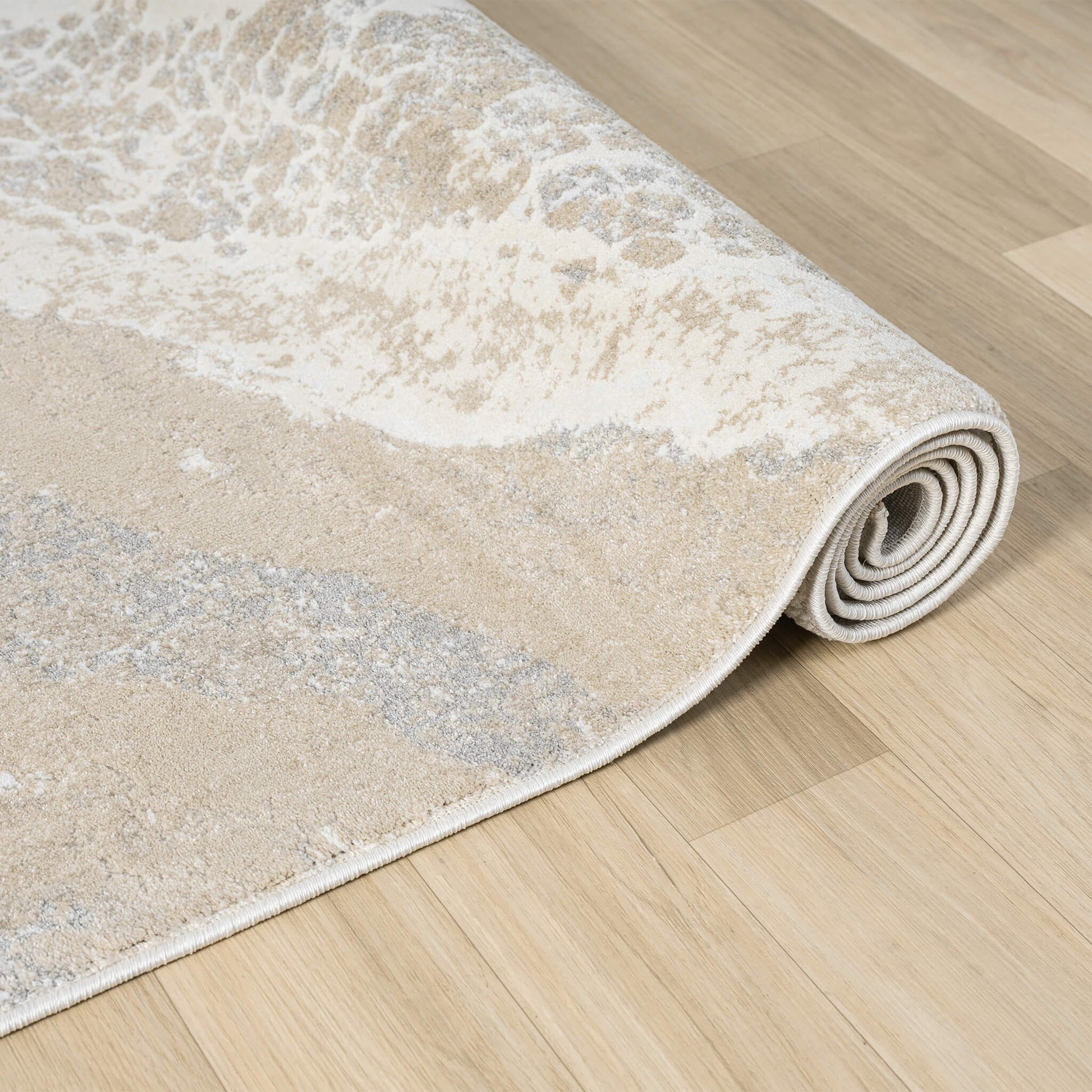 Slate Weston 735 Hallway Runner Rug - Angle | Rug Queen Australia