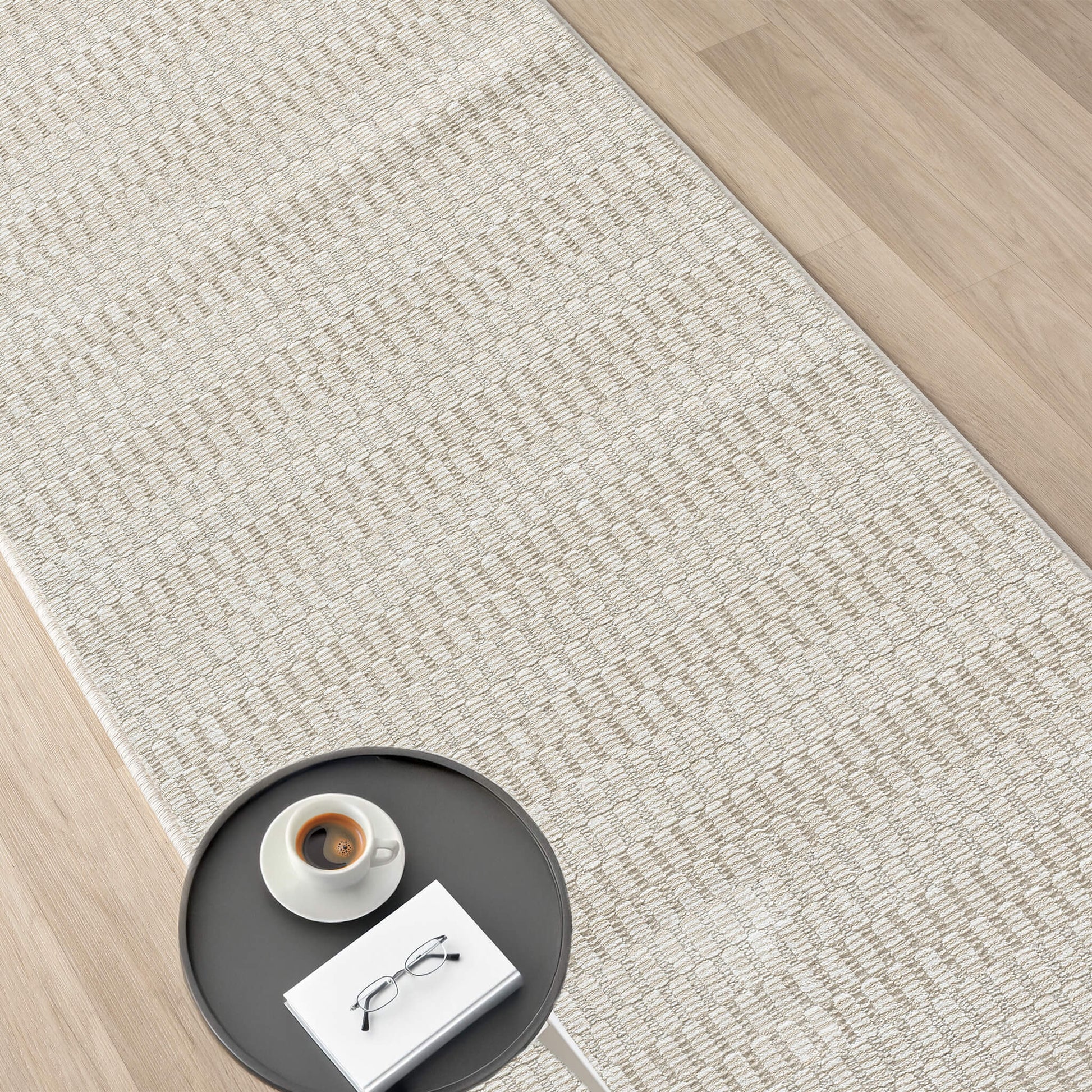 Vanilla Weston 736 Hallway Runner Rug - Room Setting | Rug Queen Australia