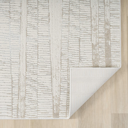 Linen Weston 737 Hallway Runner Rug - Full | Rug Queen Australia