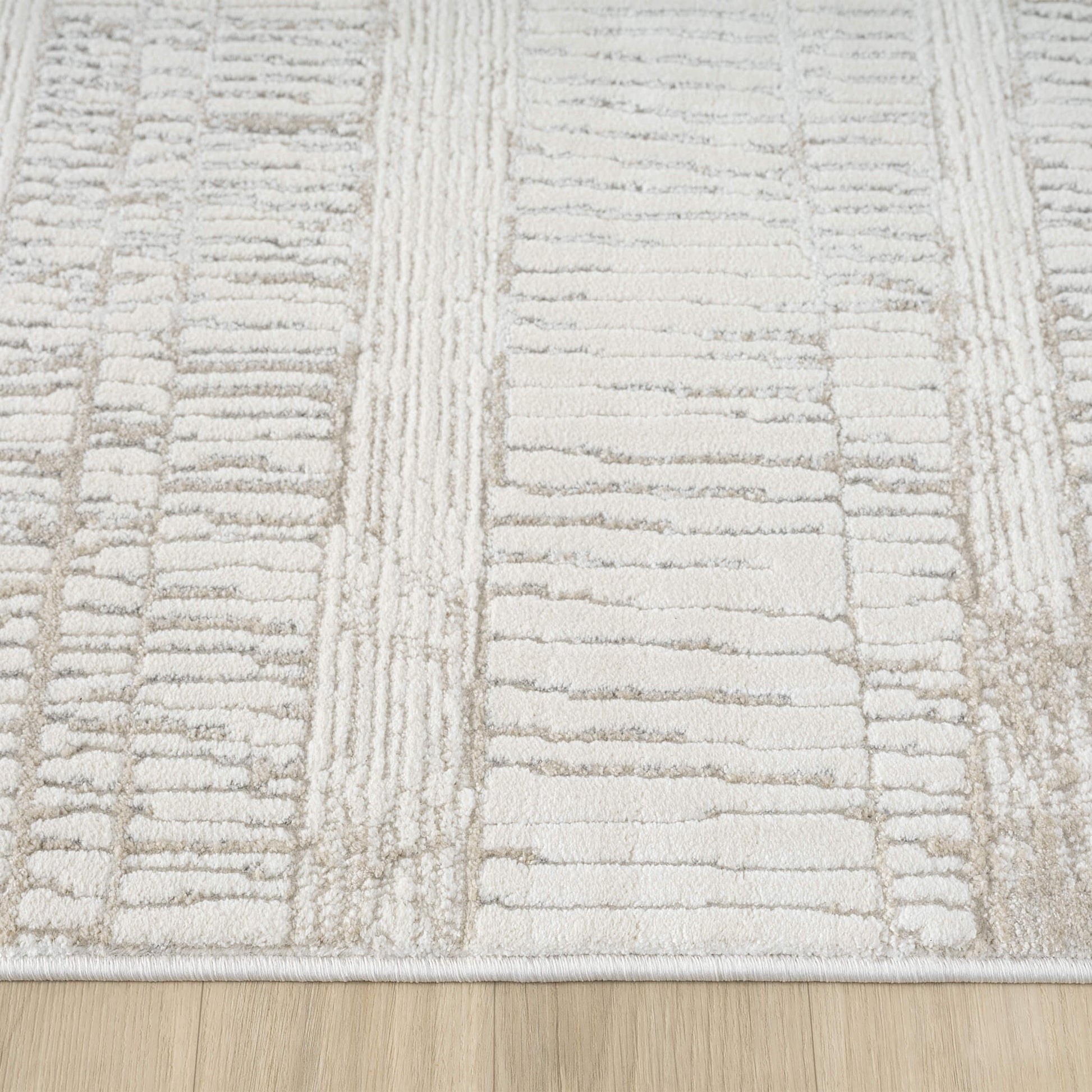 Linen Weston 737 Hallway Runner Rug - Styled | Rug Queen Australia