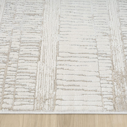 Linen Weston 737 Hallway Runner Rug - Styled | Rug Queen Australia