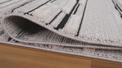 Alpine 3634 Grey Rectangle Rug