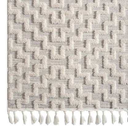 Alpine 3631 Light Grey Rectangle Rug