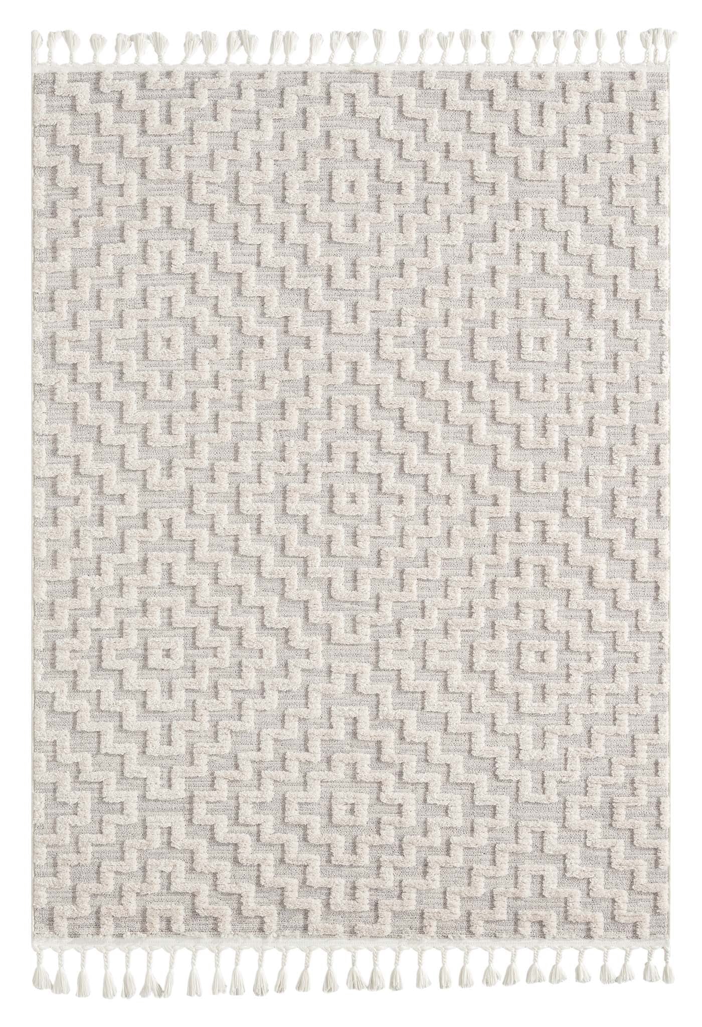 Alpine 3631 Light Grey Rectangle Rug