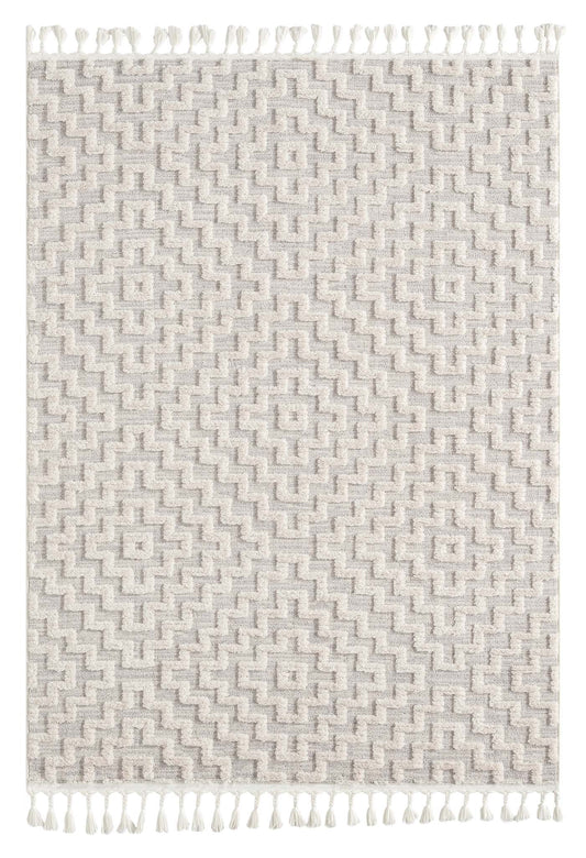 Alpine 3631 Light Grey Rectangle Rug