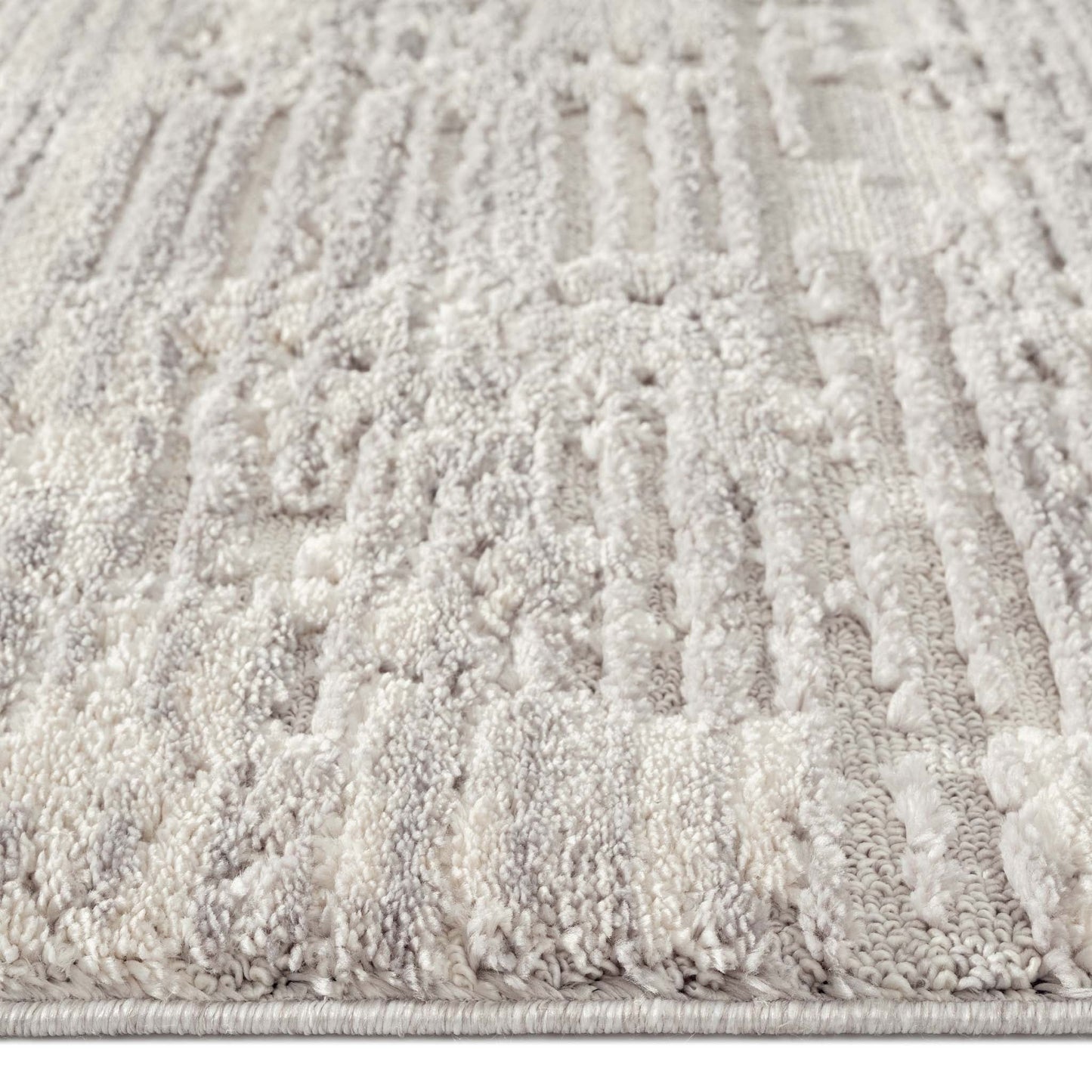 Alpine 3633 Light Grey Rectangle Rug