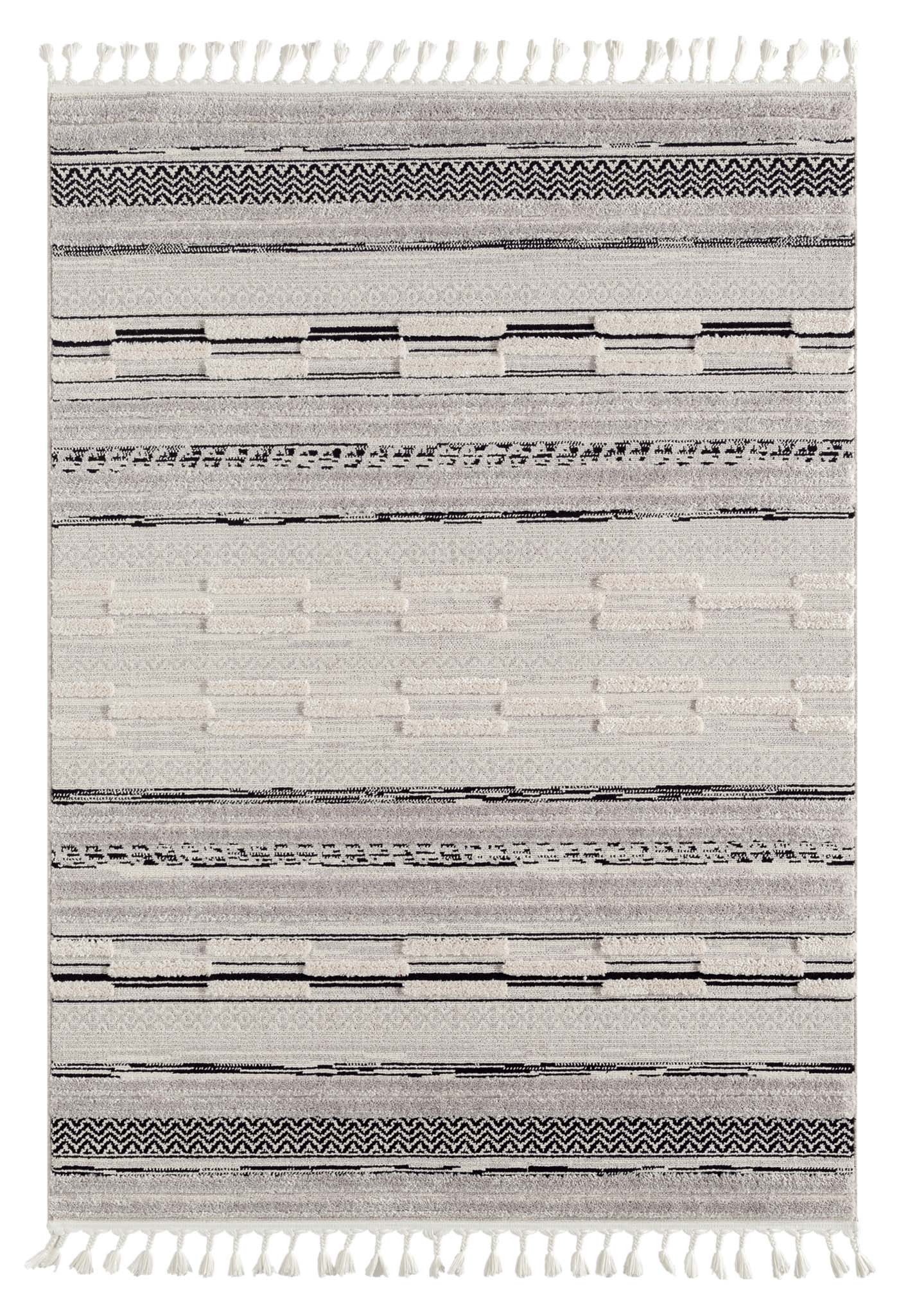 Alpine 3634 Grey Rectangle Rug